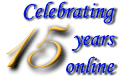Celebrating 15 years online
