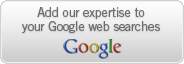 Add our expertise to your Google search results