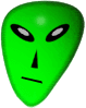 Cross-eyed Joe, the near-sighted alien