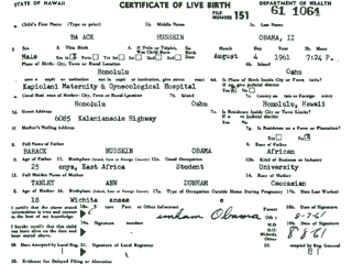 Birth Certificate Text Overlay