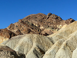 Death Valley Uplifted Layers