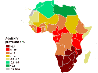 HIV Prevalence in Africa