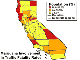 California Marijuana Fatalities